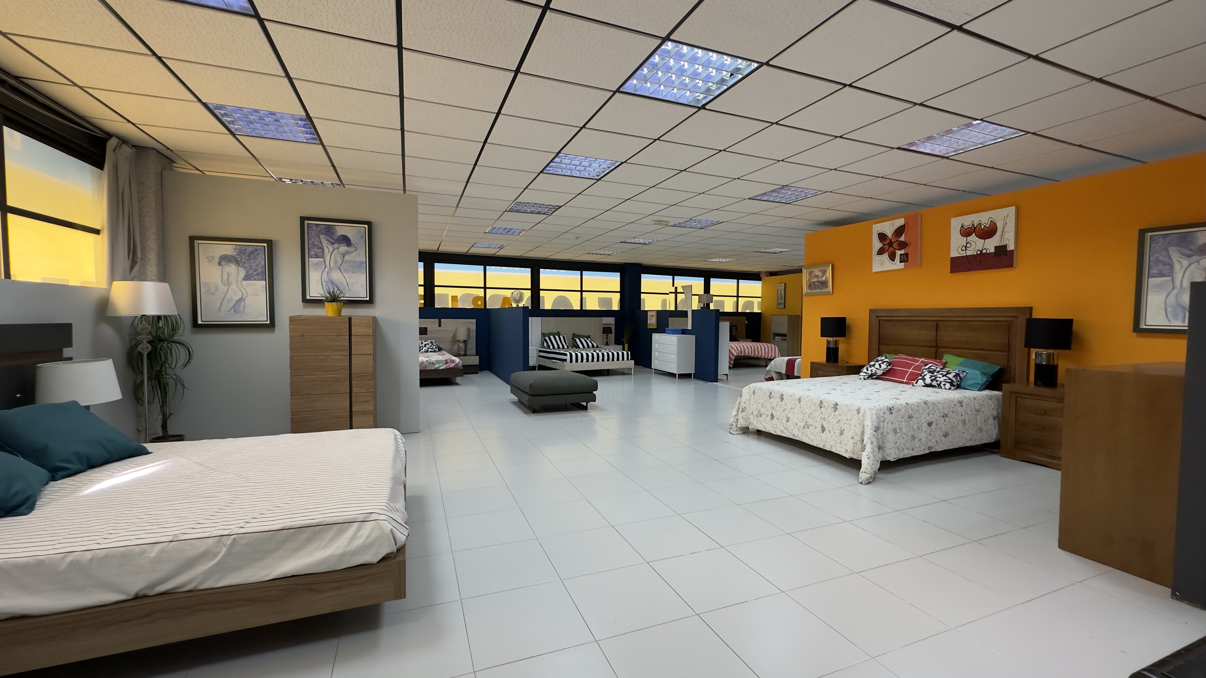 Showroom de dormitorios en Madrid